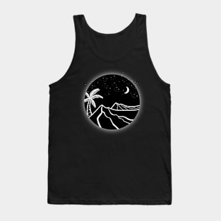 Mountain Night Sky Tank Top